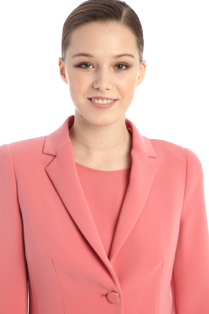 Blazer sfiancato in cady Fashion Market Blazer sfiancato in cady Fashion Market