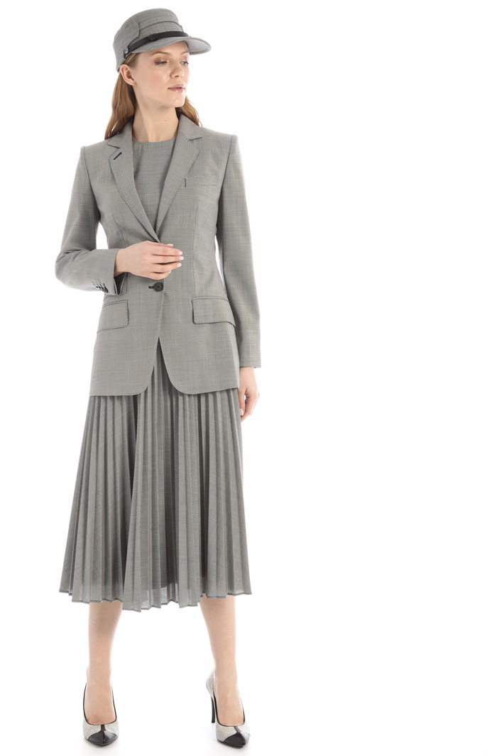 Blazer in tela di lana stretch Fashion Market Blazer in tela di lana stretch Fashion Market