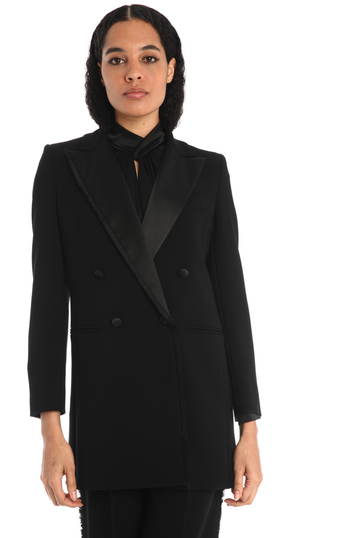 Blazer in cady Fashion Market Blazer in cady Fashion Market