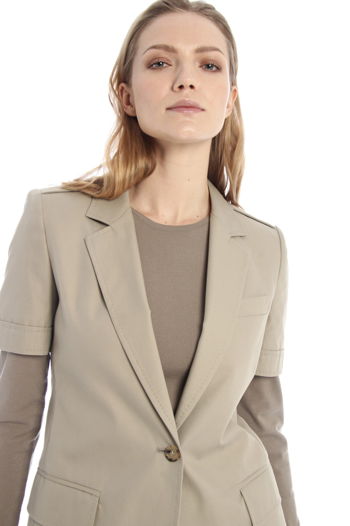 Blazer in twill di cotone Fashion Market Blazer in twill di cotone Fashion Market