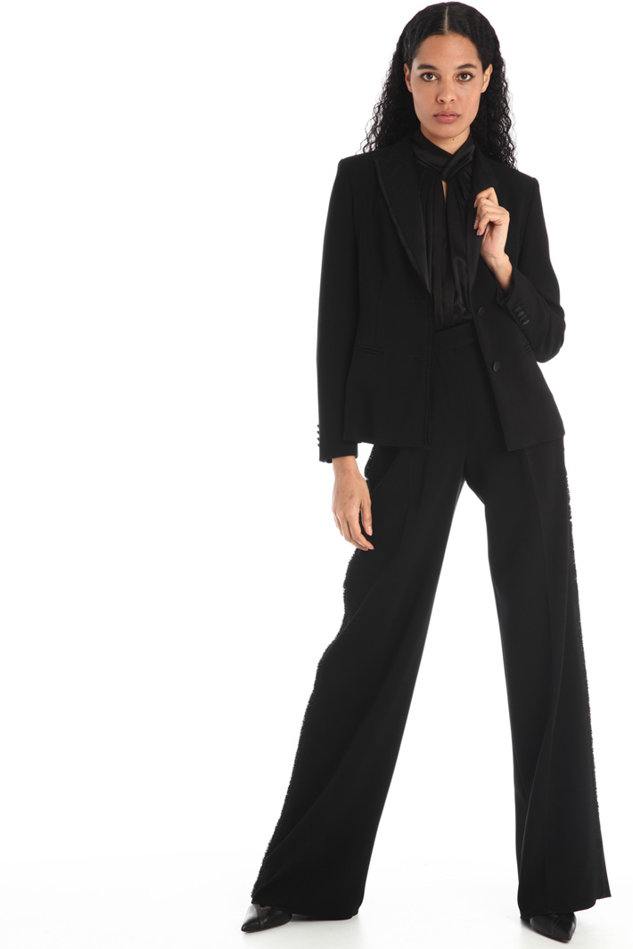 Blazer in cady e raso Fashion Market Blazer in cady e raso Fashion Market