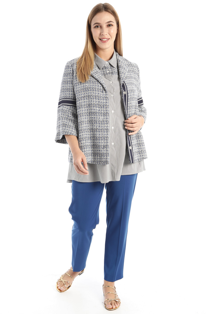 Giacca in tweed con ricamo Fashion Market Giacca in tweed con ricamo Fashion Market