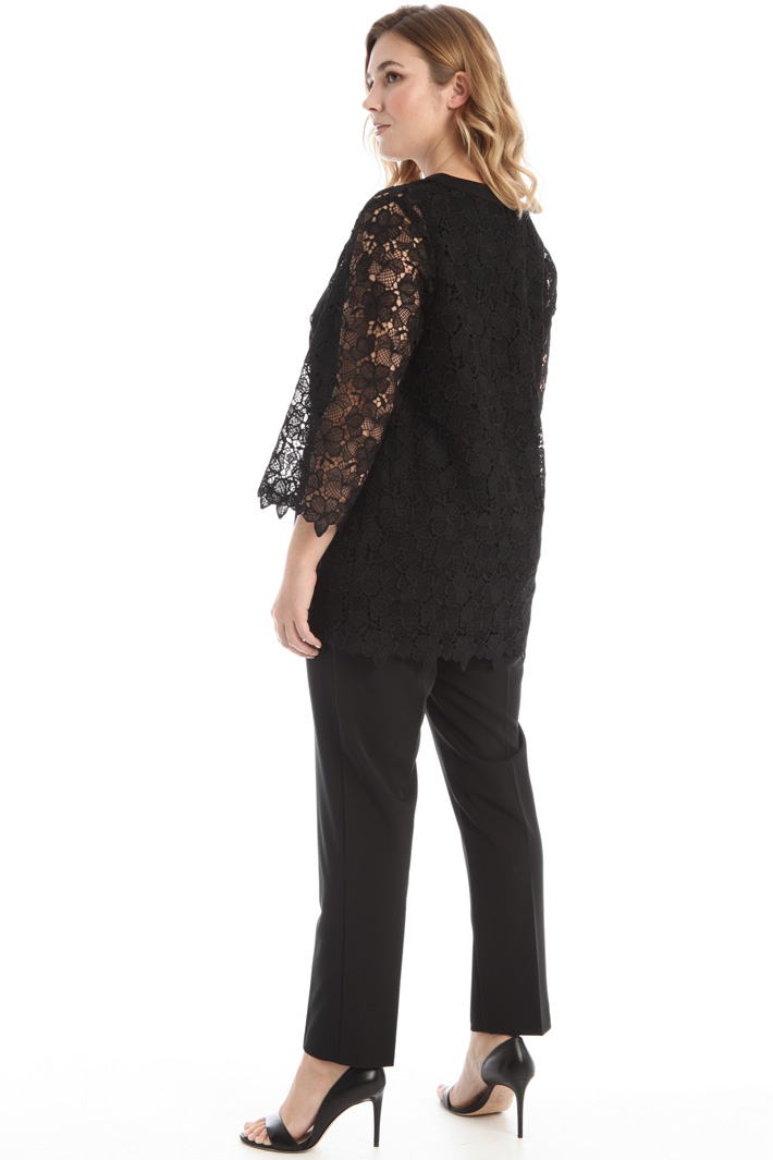 Spolverino in pizzo macramé Fashion Market Spolverino in pizzo macramé Fashion Market