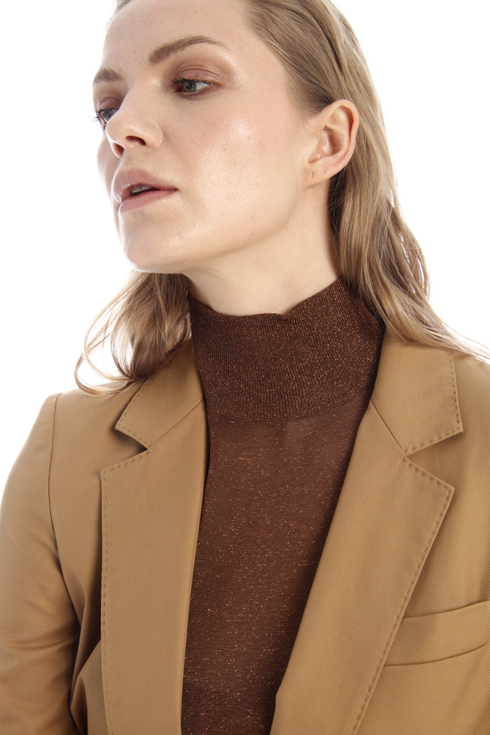 Blazer in twill di cotone Fashion Market Blazer in twill di cotone Fashion Market