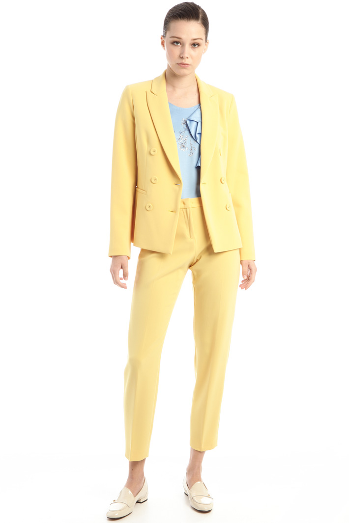 Blusa in raso stampato Fashion Market