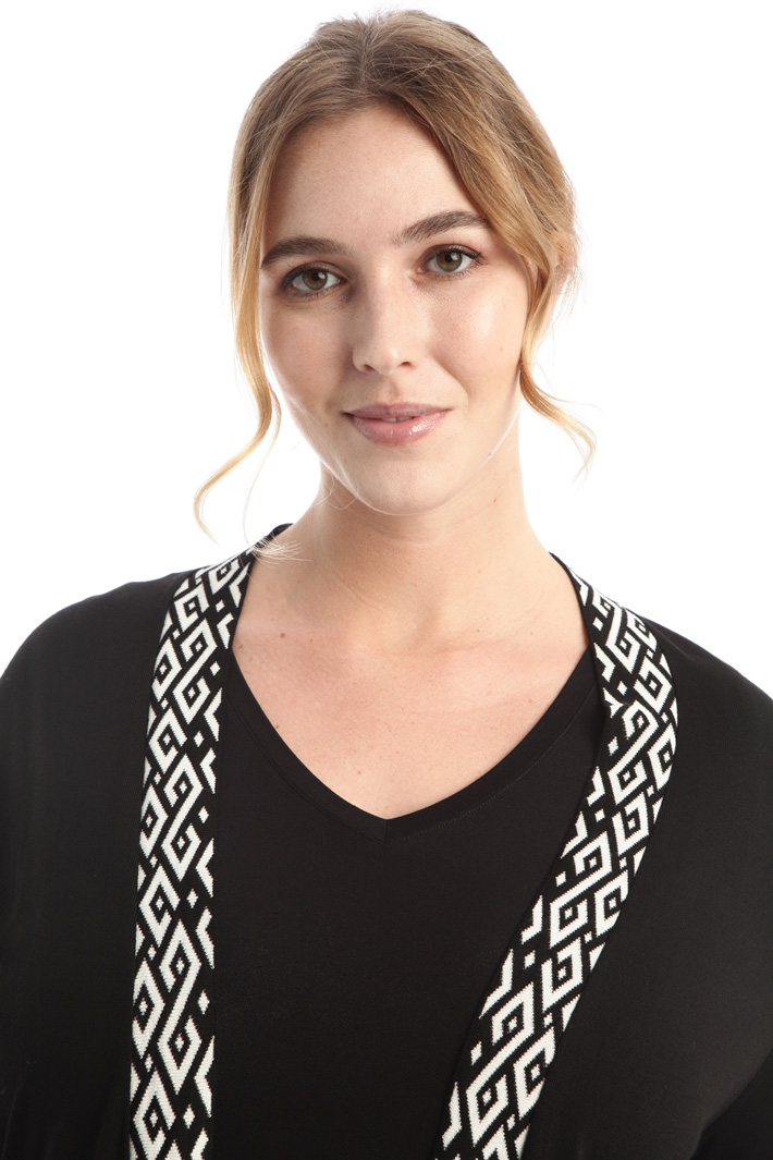 Cardigan lungo in jersey Fashion Market Cardigan lungo in jersey Fashion Market
