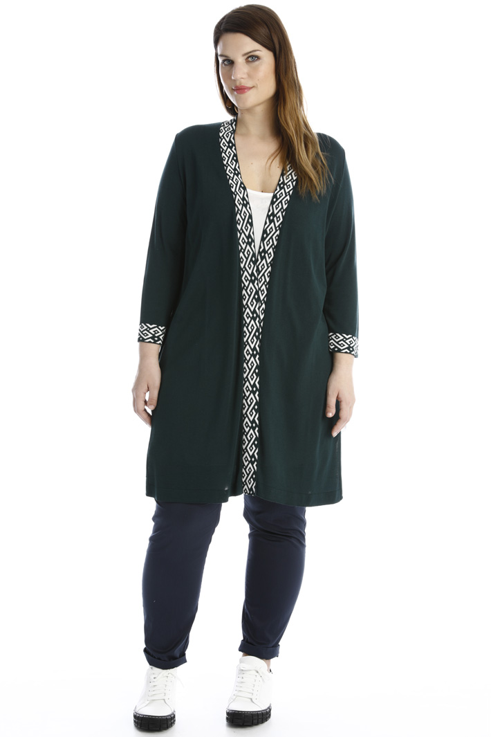 Cardigan lungo in jersey Fashion Market Cardigan lungo in jersey Fashion Market