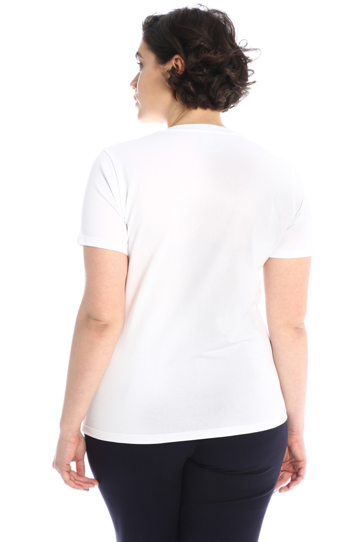 T-shirt in jersey stampato Fashion Market T-shirt in jersey stampato Fashion Market