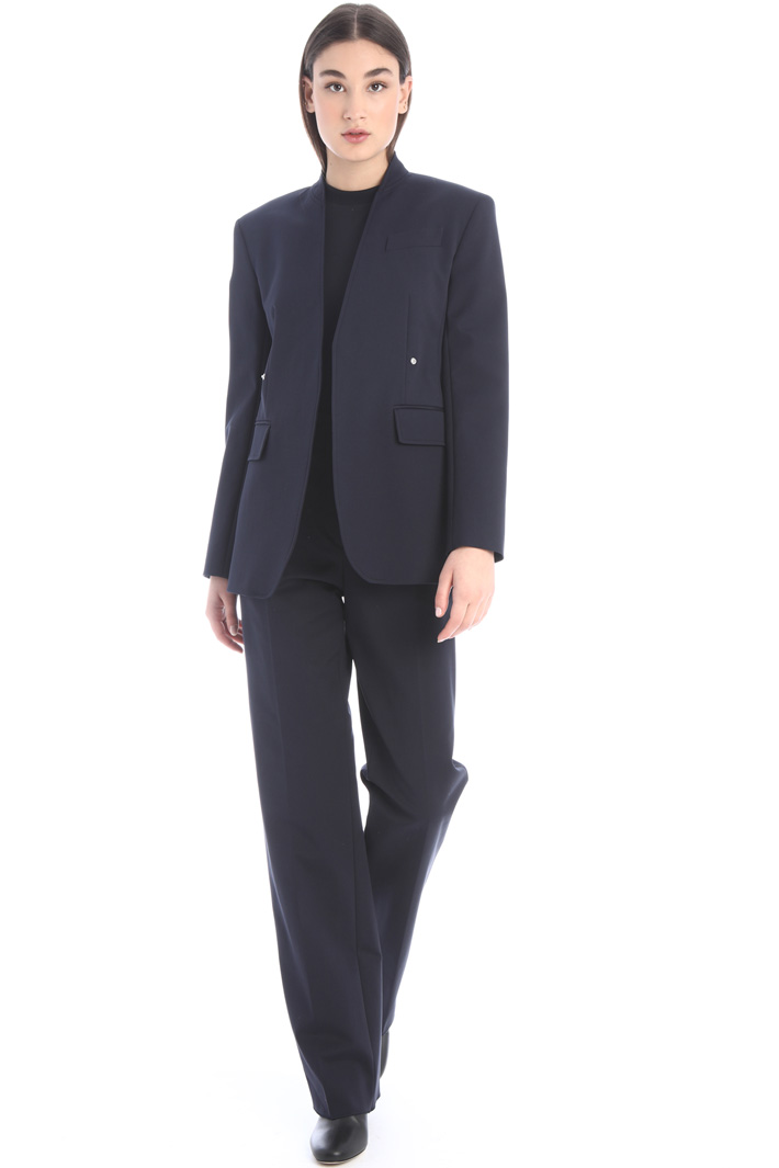 Blazer sfiancato in tela Fashion Market Blazer sfiancato in tela Fashion Market