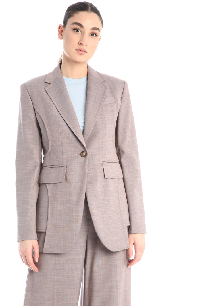Blazer con tagli geometrici Fashion Market Blazer con tagli geometrici Fashion Market