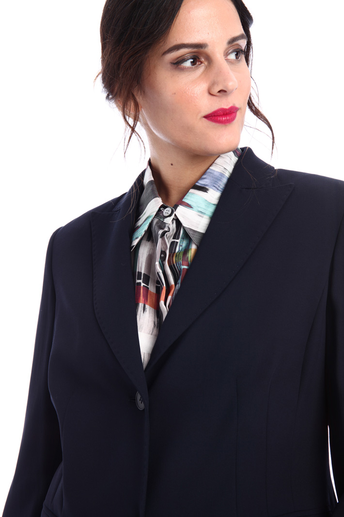 Blazer in crêpe di lana Fashion Market Blazer in crêpe di lana Fashion Market
