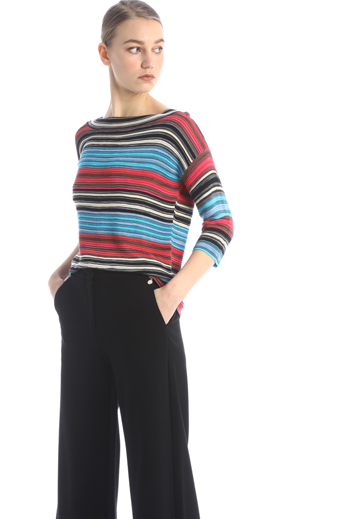 Maglia a micro balze Fashion Market Maglia a micro balze Fashion Market