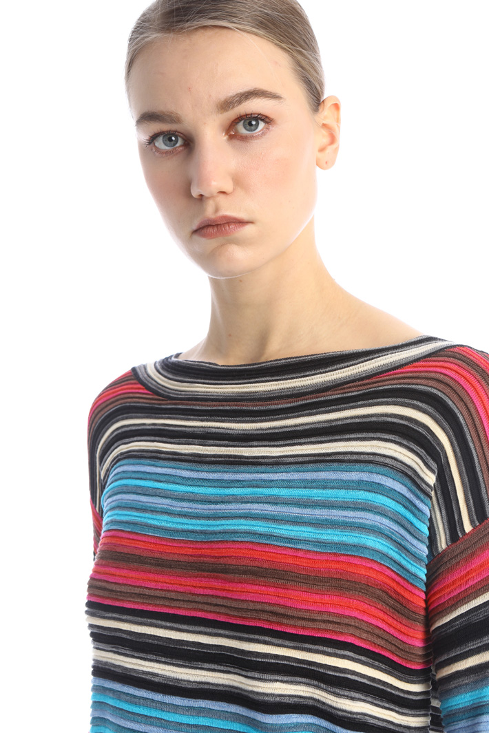 Maglia a micro balze Fashion Market Maglia a micro balze Fashion Market