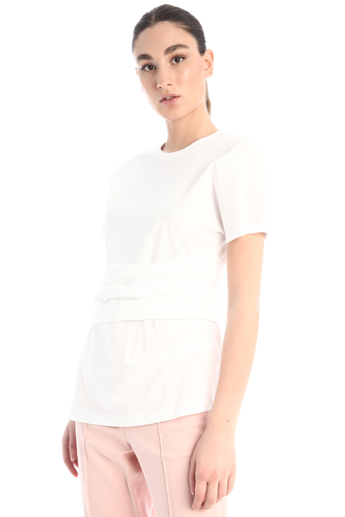 T-shirt con nastro in vita Fashion Market T-shirt con nastro in vita Fashion Market