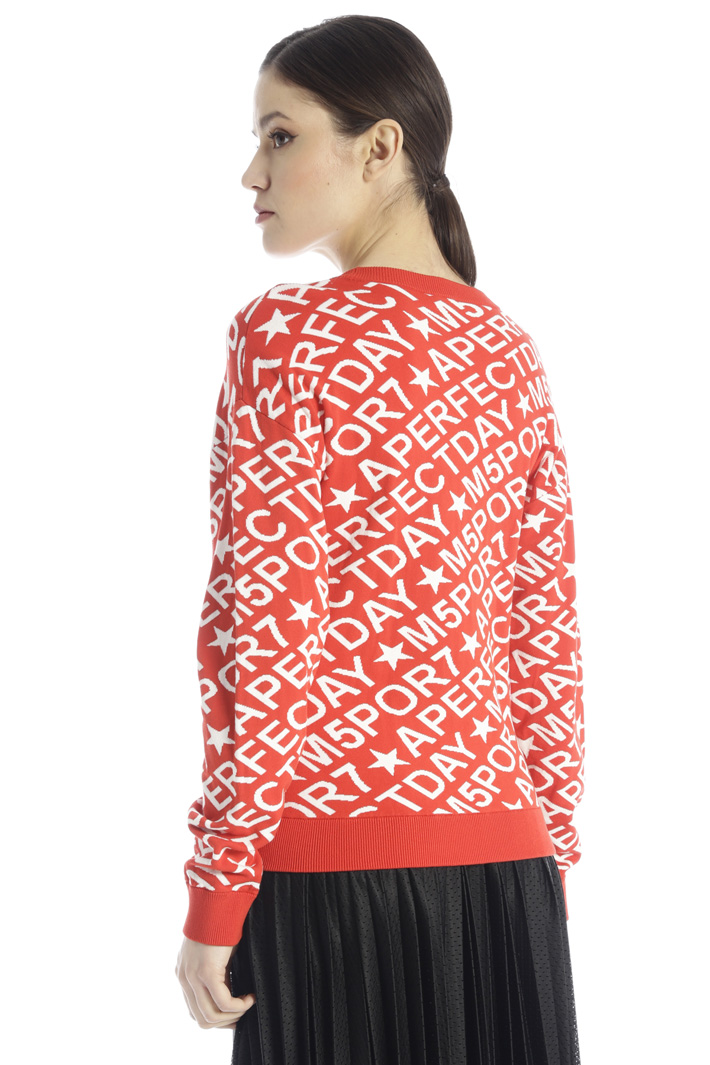 Maglia in viscosa jacquard Fashion Market