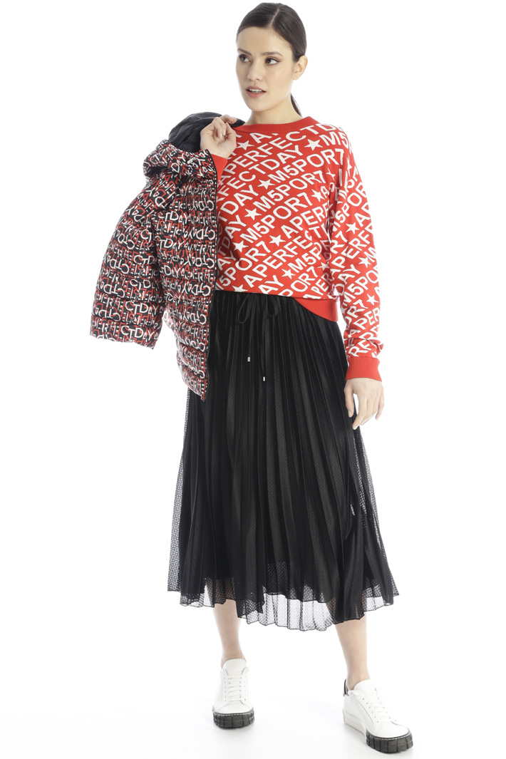 Maglia in viscosa jacquard Fashion Market