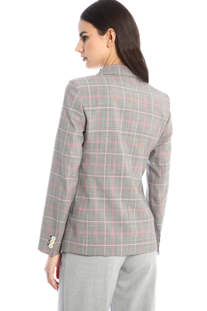 Blazer in tela tinto filo Fashion Market Blazer in tela tinto filo Fashion Market