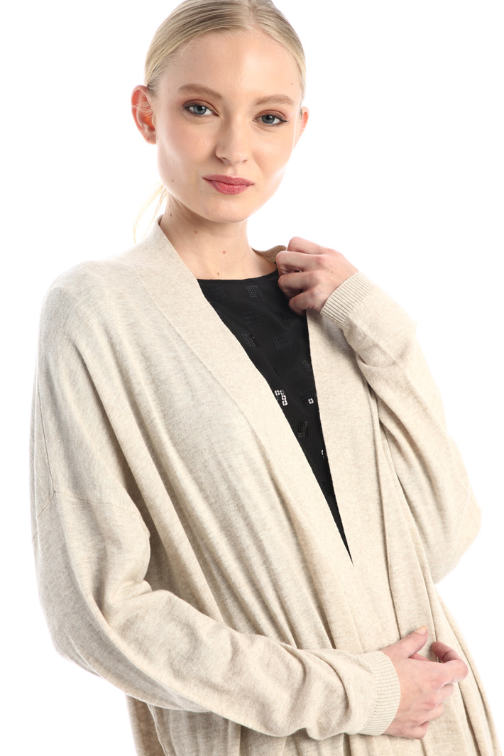 Cardigan over in cotone e lana Fashion Market Cardigan over in cotone e lana Fashion Market
