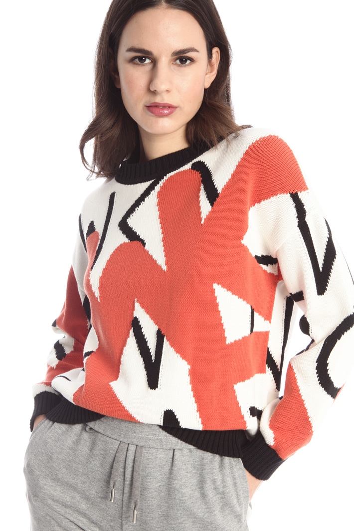 Maglione over intarsiato Fashion Market Maglione over intarsiato Fashion Market
