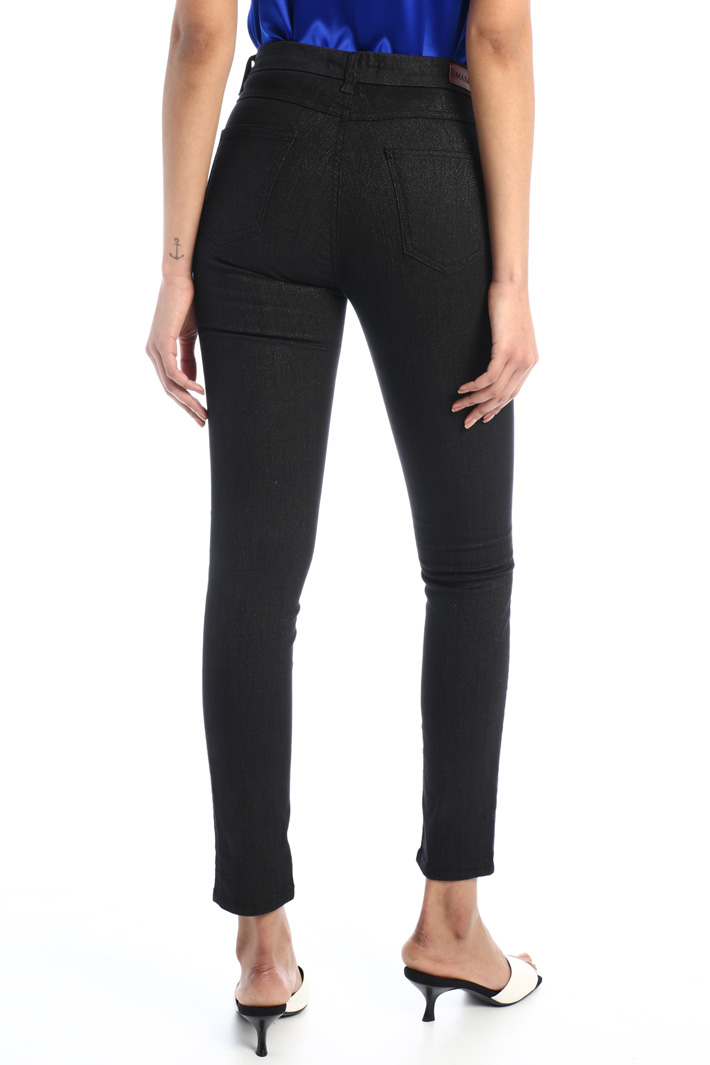 Jeans skinny in denim lamé Fashion Market Jeans skinny in denim lamé Fashion Market