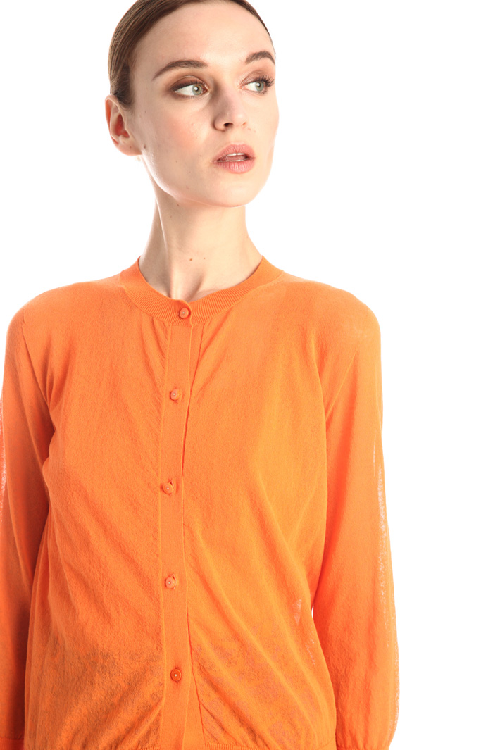 Cardigan in organza di cotone Fashion Market Cardigan in organza di cotone Fashion Market