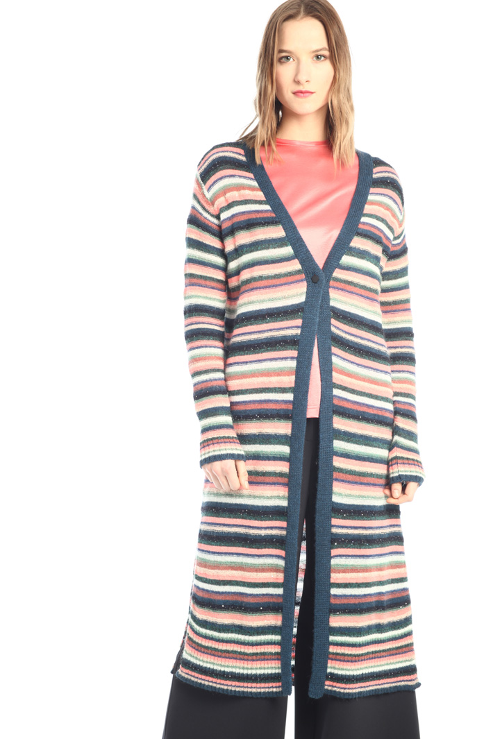 Maxi cardigan in alpaca Fashion Market