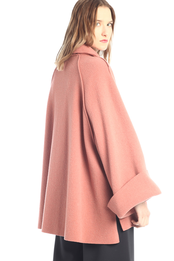 Caban in jersey di lana cotta Fashion Market Caban in jersey di lana cotta Fashion Market