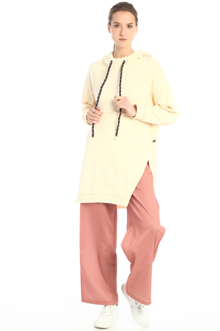 Maxi felpa in jersey di cotone Fashion Market