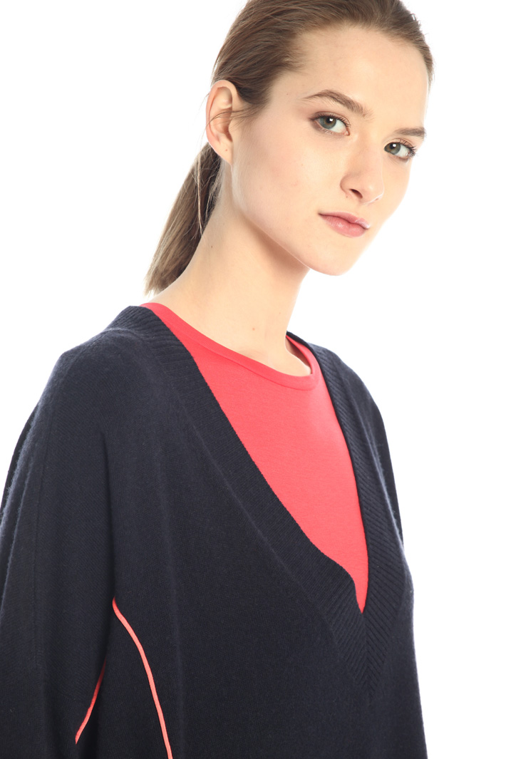 Maglia over in lana e cashmere Fashion Market