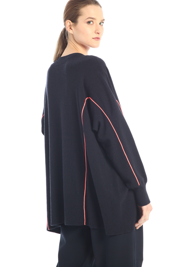 Maglia over in lana e cashmere Fashion Market