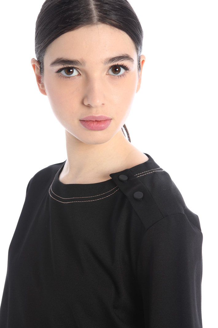 T-shirt in jersey compatto Fashion Market