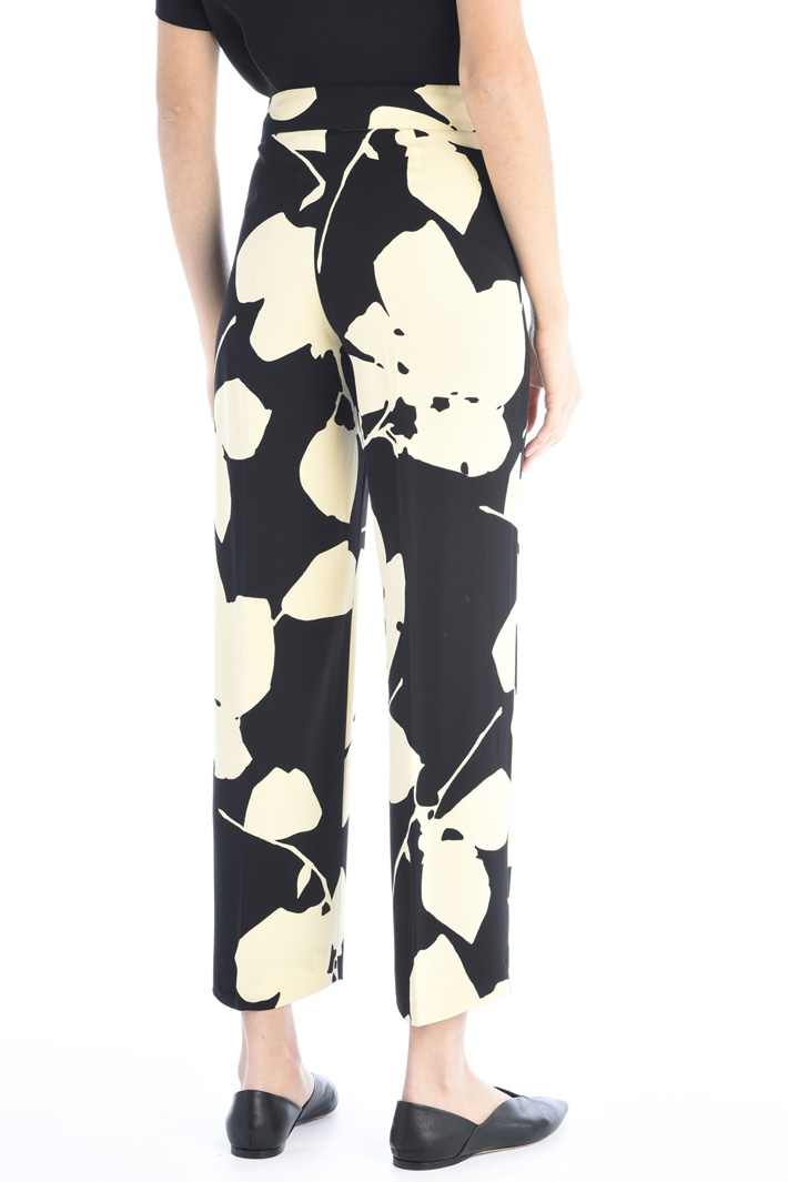 Pantaloni in cady di viscosa Fashion Market