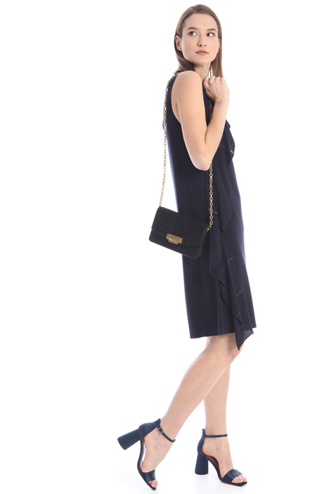 Tubino in maglia con volant Fashion Market