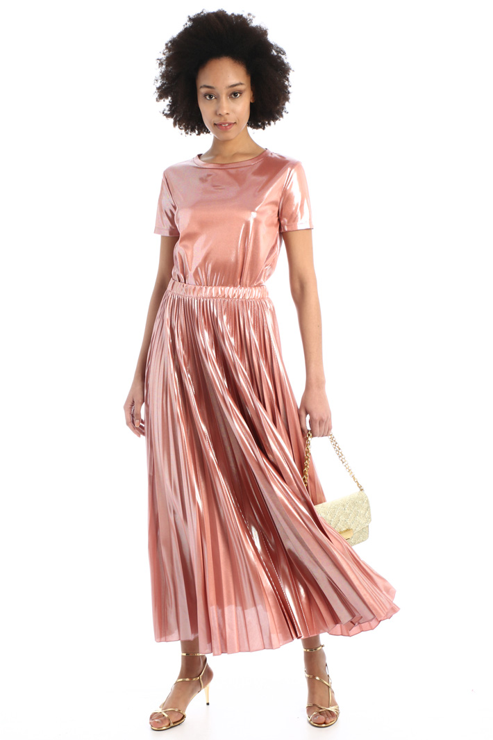 Gonna plissé metallizzata Fashion Market Gonna plissé metallizzata Fashion Market