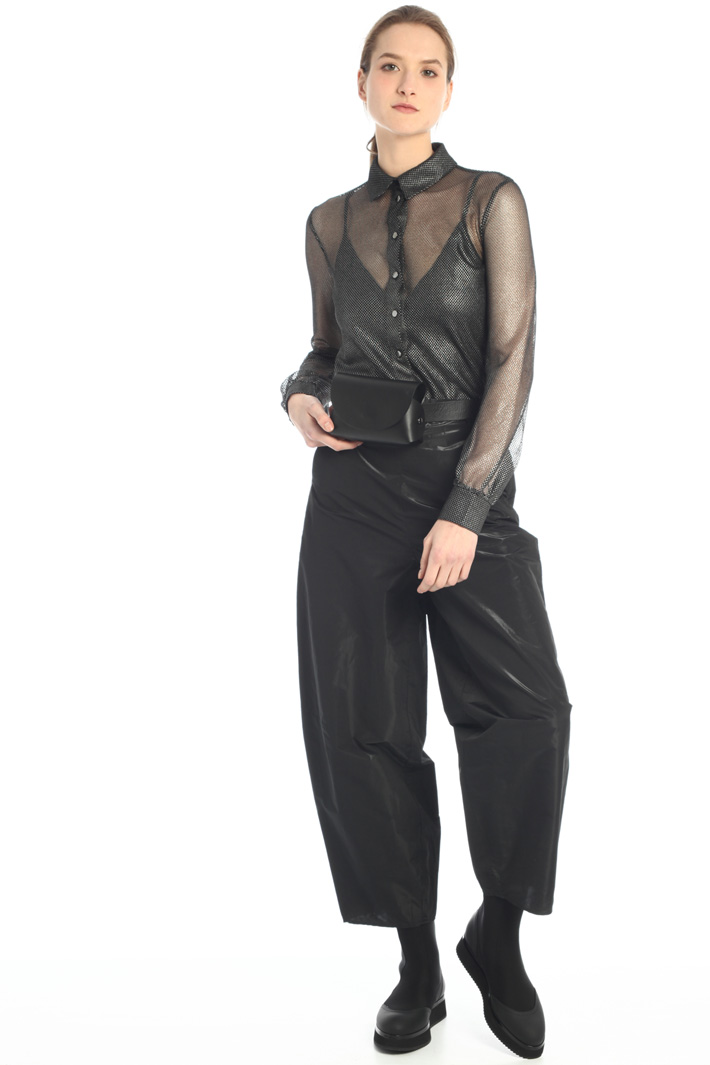 Camicia in tecno rete laminata Fashion Market Camicia in tecno rete laminata Fashion Market