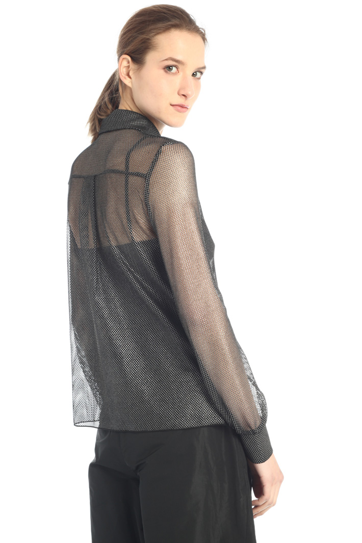 Camicia in tecno rete laminata Fashion Market Camicia in tecno rete laminata Fashion Market