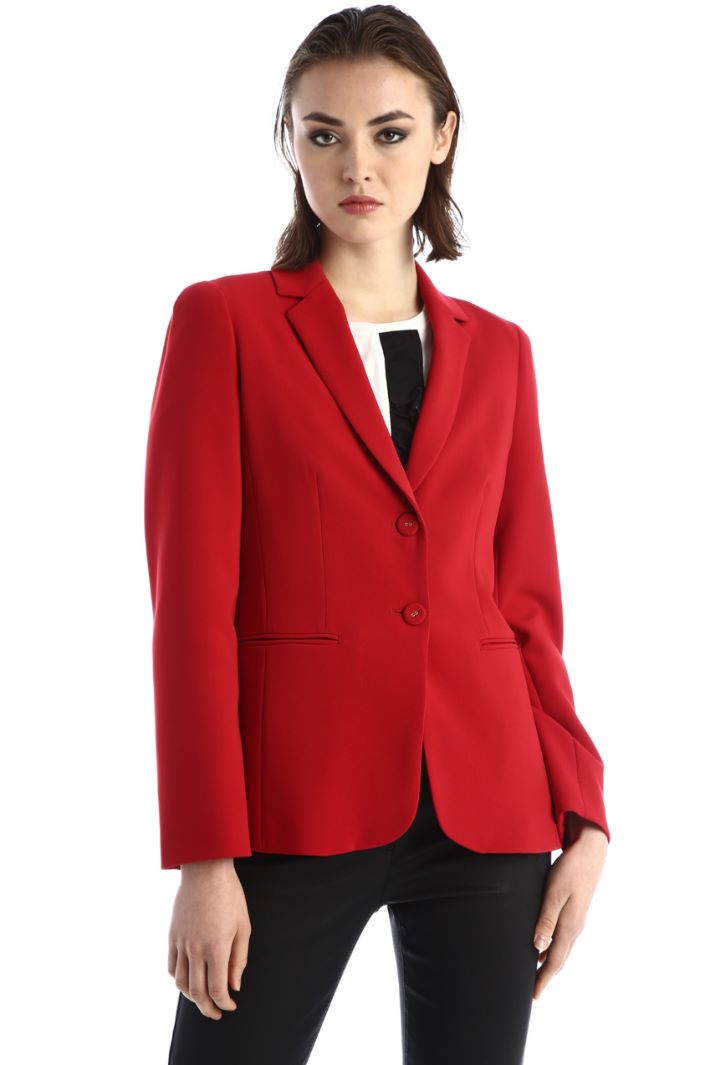 Blazer sfiancato in cady Fashion Market Blazer sfiancato in cady Fashion Market