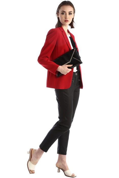 Blazer sfiancato in cady Fashion Market