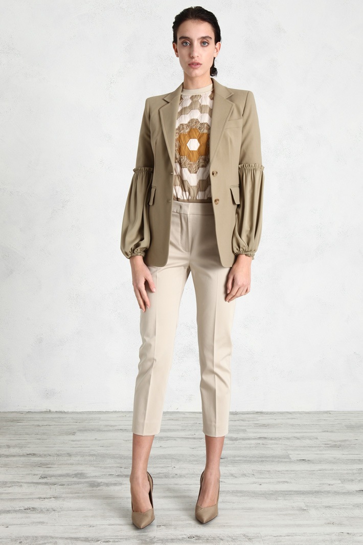 Blazer con maniche a sbuffo Fashion Market