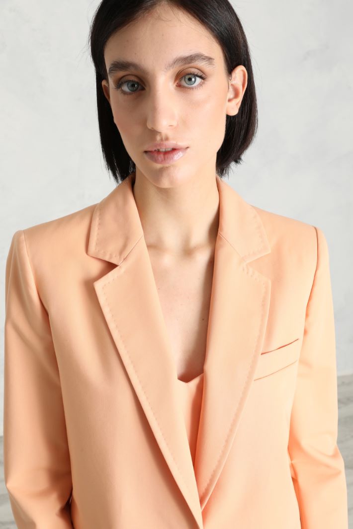 Blazer in gabardine di cotone Fashion Market