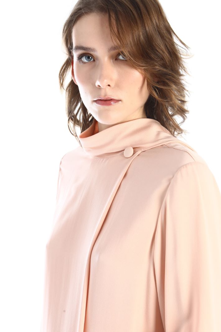 Blusa in charmeuse di seta Fashion Market