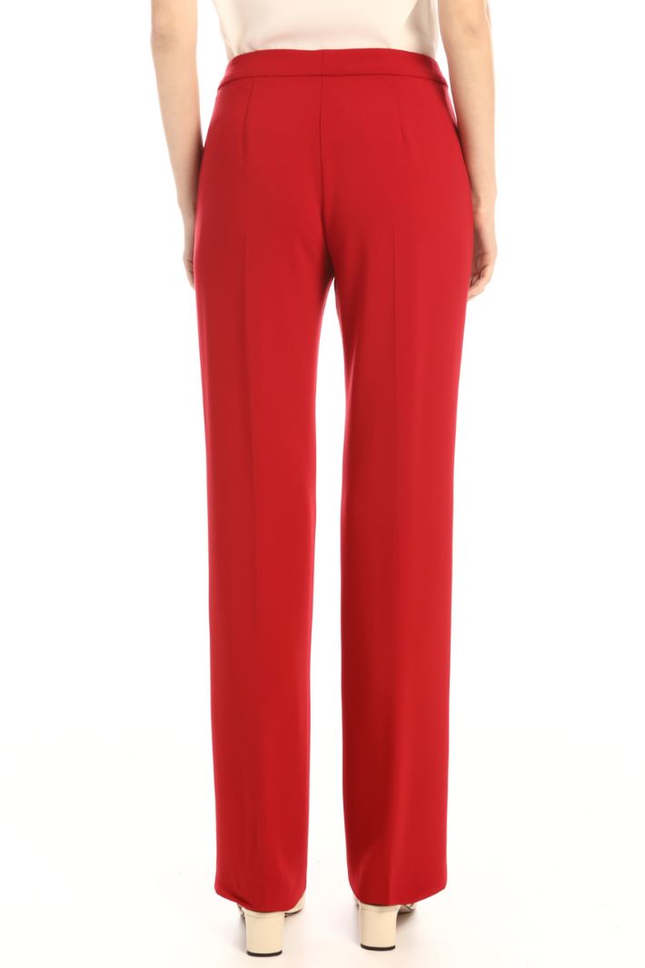 Pantaloni dritti in cady Fashion Market