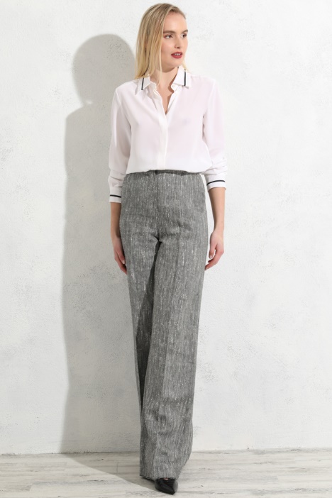 Pantaloni a palazzo in tweed Fashion Market