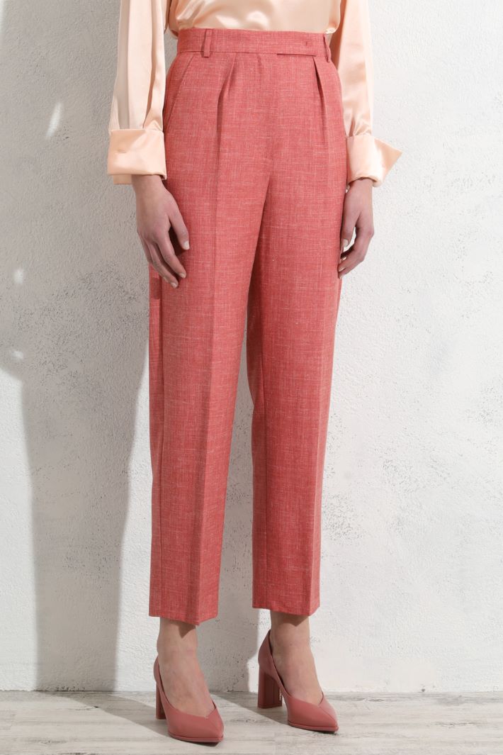 Pantaloni carrot in stuoia Fashion Market Pantaloni carrot in stuoia Fashion Market