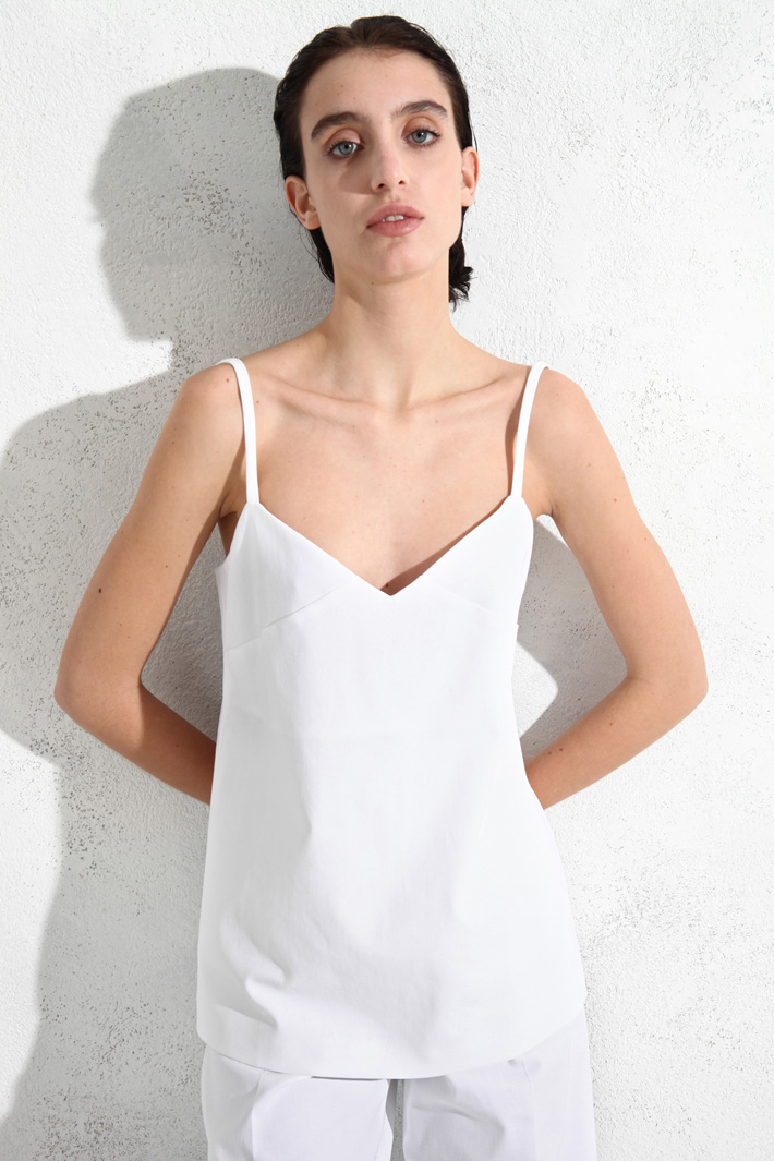 Top in cotone stretch Fashion Market