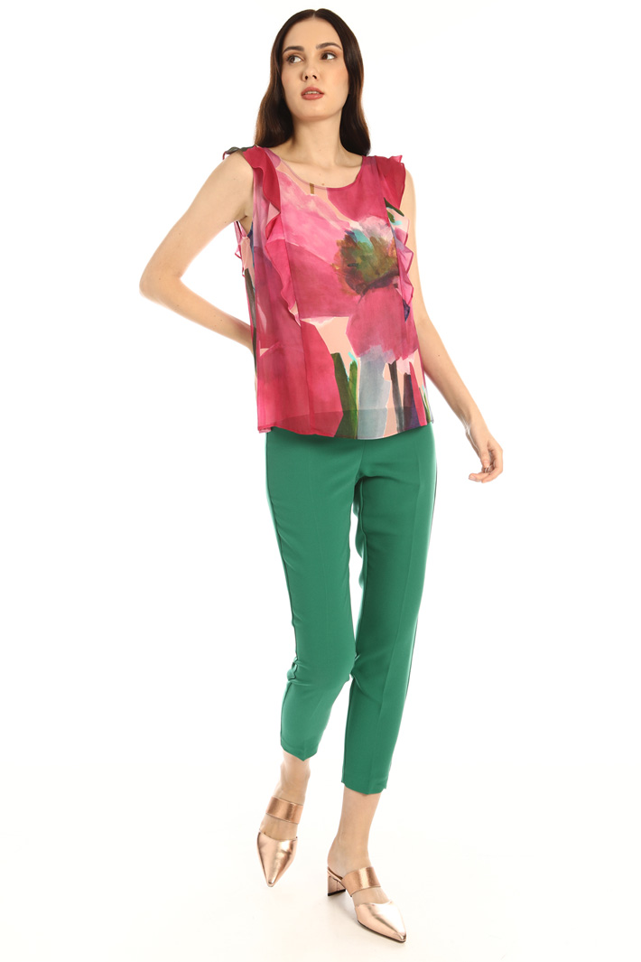 Top fluido in georgette Fashion Market