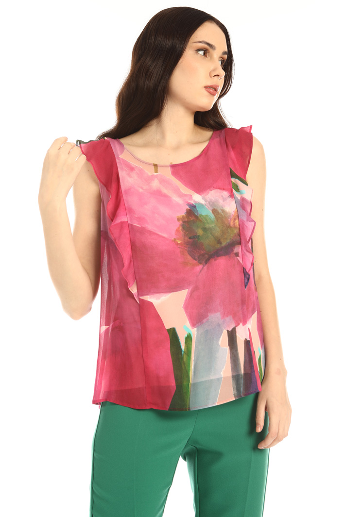 Top fluido in georgette Fashion Market