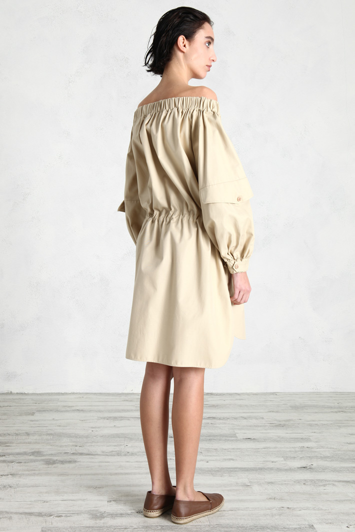 Abito in twill di cotone Fashion Market