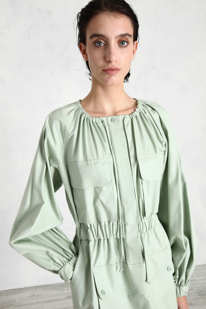 Abito in twill di cotone Fashion Market Abito in twill di cotone Fashion Market