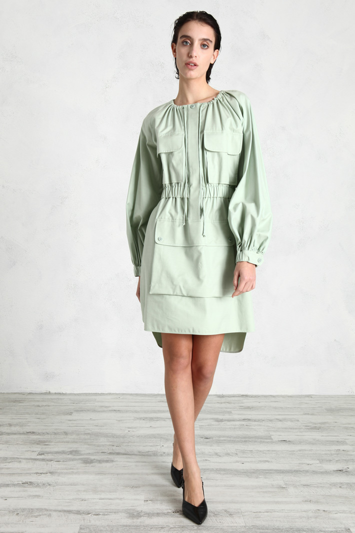 Abito in twill di cotone Fashion Market Abito in twill di cotone Fashion Market